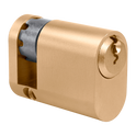 EVVA A5 OHZ Half Oval Cylinder KD - 41mm (32-9) PB