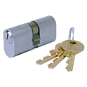 EVVA A5 ODZ Double Oval Cylinder KD - 82mm 41-41 (36-10-36) NP