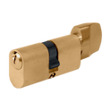 EVVA A5 OKZ Oval Key & Turn Cylinder KD - 62mm 31-T31 (26-10-T26) KD PB
