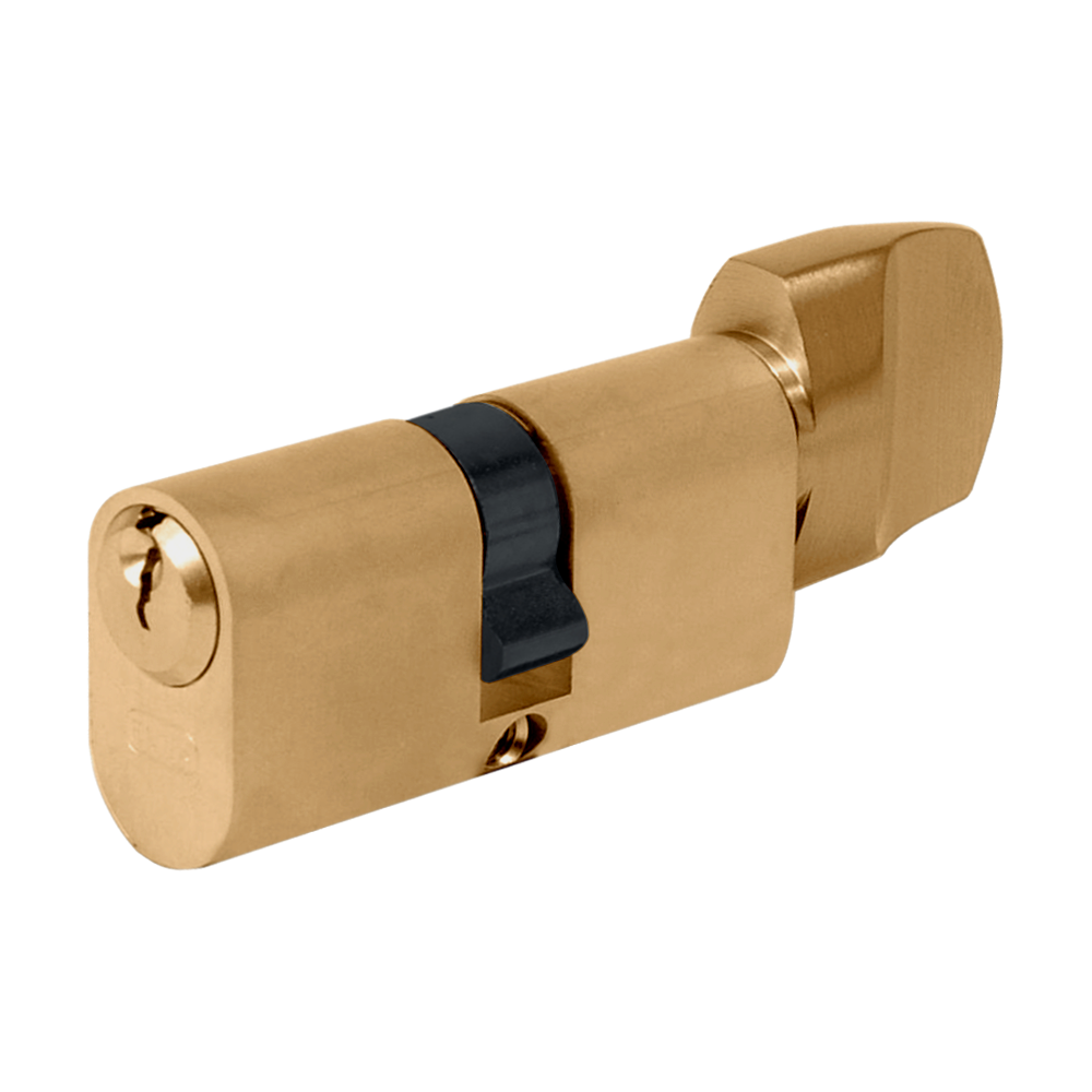 EVVA A5 OKZ Oval Key & Turn Cylinder KD - 62mm 31-T31 (26-10-T26) KD PB