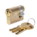 EVVA A5 HZ Euro Half Cylinder With Adjustable Cam KD - 41mm (32-9) PB