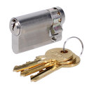 EVVA A5 HZ Euro Half Cylinder With Adjustable Cam KD - 51mm (42-9) NP