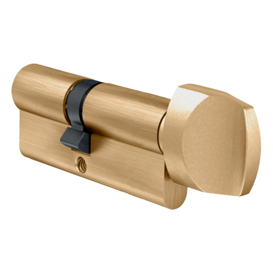 EVVA A5 KDZ Euro Key & Turn Cylinder KD - 82mm 41-T41 (36-10-T36) PB