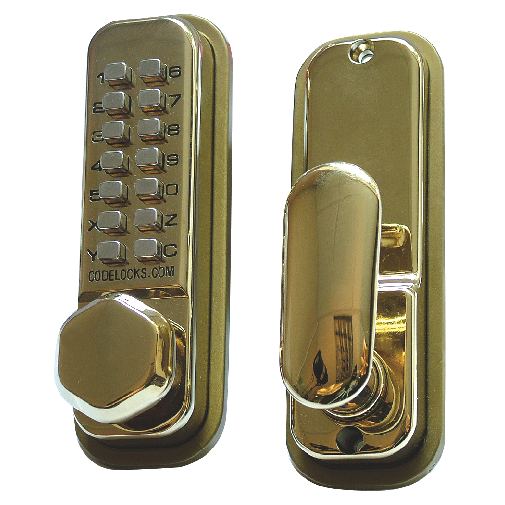 CODELOCKS CL255 Digital Lock With Optional Holdback - CL255 PB