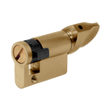 EVVA KHZ Euro Half Turn Cylinder - 41mm (32-9) PB