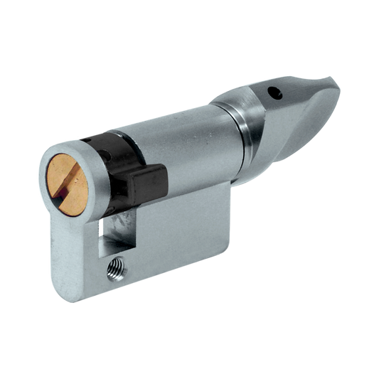 EVVA KHZ Euro Half Turn Cylinder - 41mm (32-9) NP