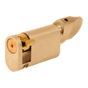 EVVA OKHZ Oval Half Turn Cylinder - 46mm (37-9) PB