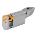 EVVA OKHZ Oval Half Turn Cylinder - 46mm (37-9) NP