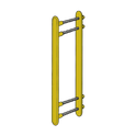 KICKSTOP 9602 Door FrameGuard - 300mm PB