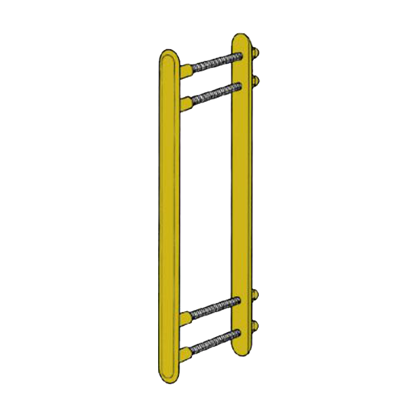 KICKSTOP 9602 Door FrameGuard - 300mm PB