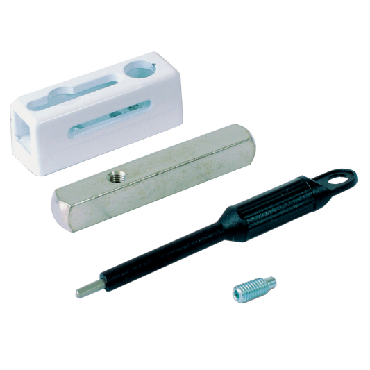 Ingersoll CM67K Window Lock - Metal - WH 1 Lock + 1 Key Visi