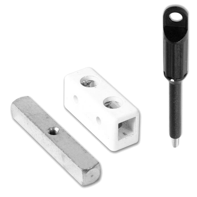 Ingersoll FM68K Window Lock - Metal - WH 1 Lock + 1 Key Visi