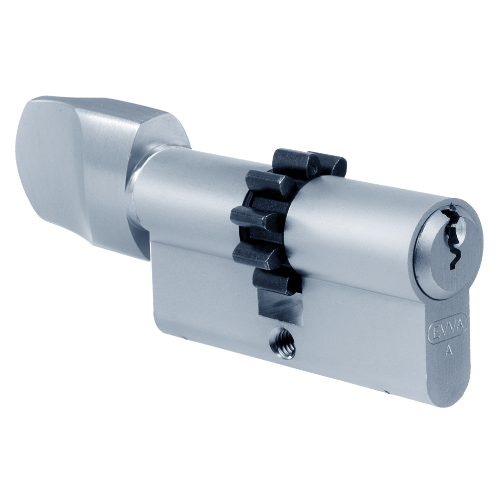 EVVA A5 KDZ COG Euro Key & Turn Cylinder 10 Tooth KD - 82mm 41-T41 (36-10-T36) NP