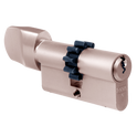 EVVA A5 KDZ COG Euro Key & Turn Cylinder 10 Tooth KD - 62mm 31-T31 (26-10-T26) PB