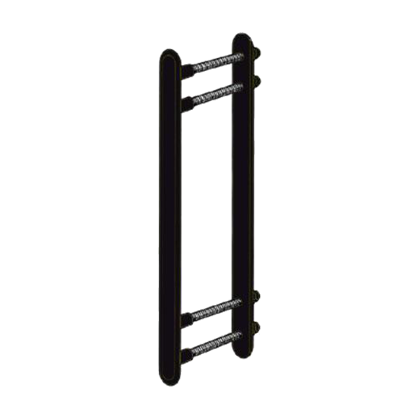 KICKSTOP 9602 Door FrameGuard - 300mm BLK