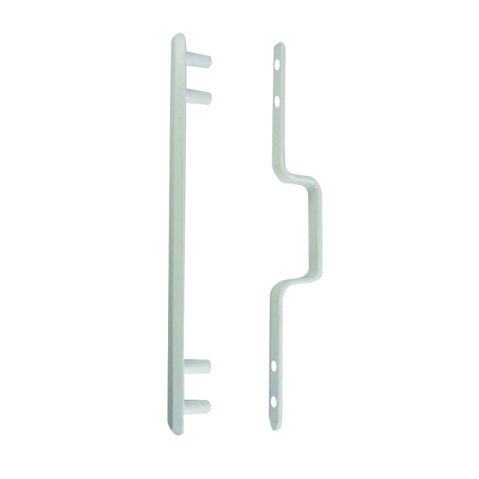 KICKSTOP 9603 & 9604 Door FrameGuard With Staple - WH Staple 70mm X 30mm