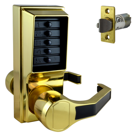 DORMAKABA Simplex L1000 Series L1011 Digital Lock Lever Operated - PB RH LR1011-03