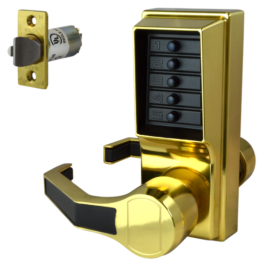 DORMAKABA Simplex L1000 Series L1011 Digital Lock Lever Operated - PB LH LL1011-03