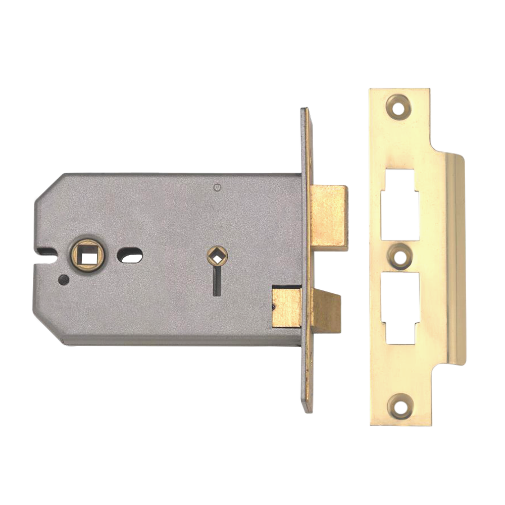 UNION 2026 Horizontal Mortice Bathroom Lock - 127mm PL Bagged