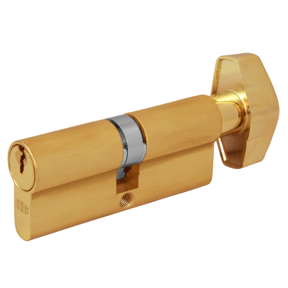 UNION 2X19 Euro Key & Turn Cylinder - 74mm 37/T37 (32/10/T32) KD PL
