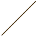 KICKSTOP 9614 16mm Birmingham Door Bar - 1980mm BRN