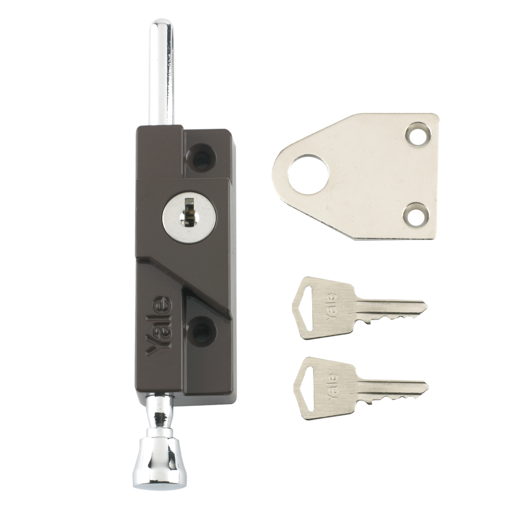 YALE 8K116 Multi Purpose Bolt - BRN Visi