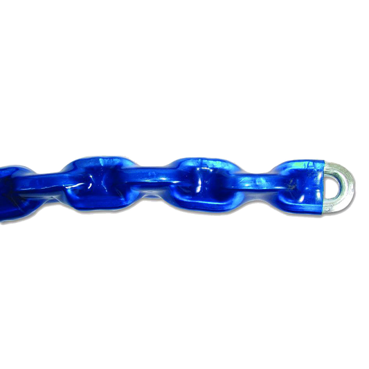 ENGLISH CHAIN Superquad High Security Welded Steel Chain - 10mm ZP 1.2m