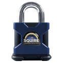 SQUIRE SS50S Stronghold Steel 6 Pin Open Shackle Padlock - KD Visi