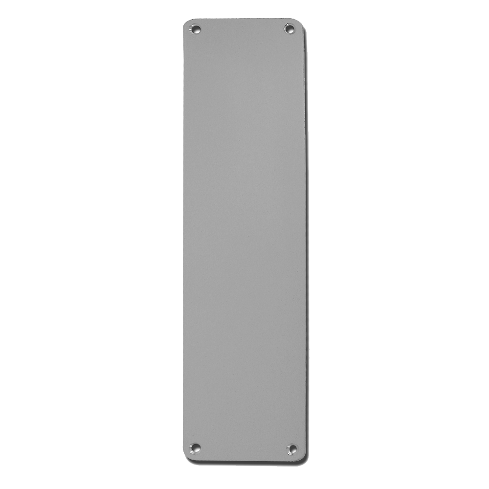 DORTREND 75mm Wide Rounded Aluminium Finger Plate - 305mm PA