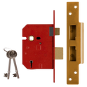 UNION 2234 5 Lever Sashlock - 64mm PL KA Boxed