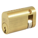 UNION 2x1 Oval Half Cylinder - 44.5mm (35/9) KD PB