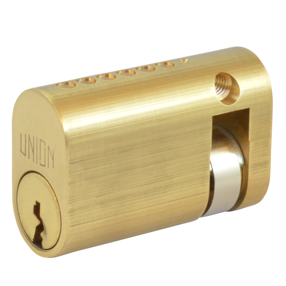 UNION 2x1 Oval Half Cylinder - 44.5mm (35/9) KD PB