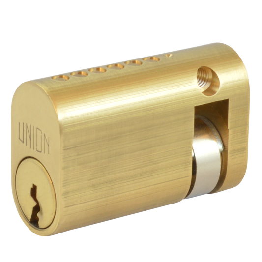 UNION 2x1 Oval Half Cylinder - 44.5mm (35/9) KD PB