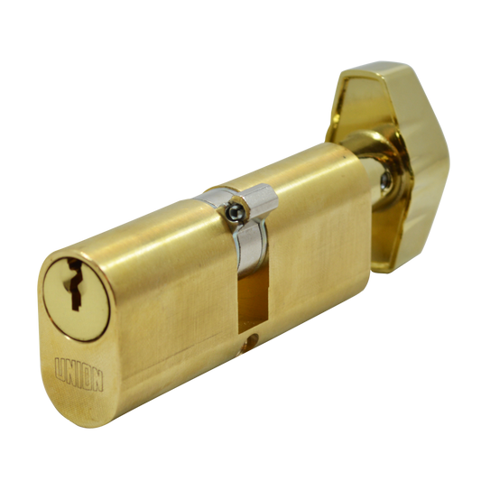 UNION 2X13 Oval Key & Turn Cylinder - 74mm 37/T37 (32/10/T32) KA `WVL482` PL