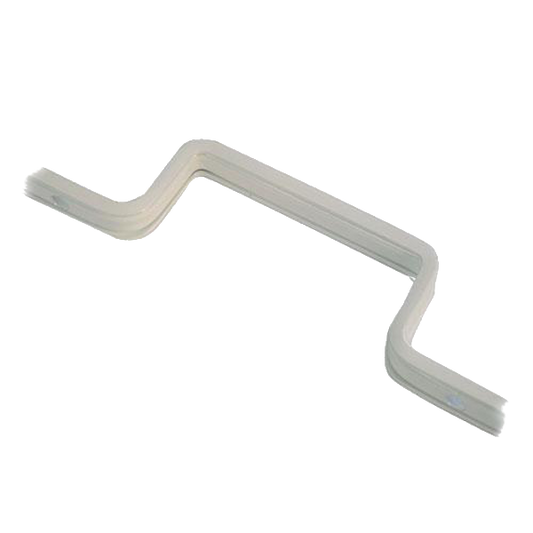 KICKSTOP 9606, 9608 & 9609 16mm London Door Bar - 1980mm WH Large Staple