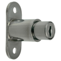 L&F 5862 Sliding Door Lock - 24mm NP KA (0100) Bagged