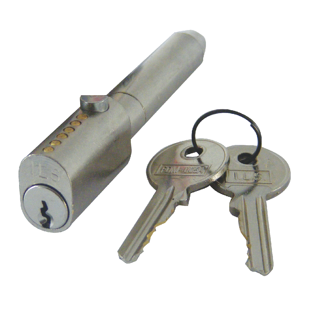 ILS Lock Sys FDM005 Oval Bullet Lock - 90mm x 14mm x 33mm FDM.005-1 KA CP