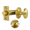 Frank Allart 526 Door Security Bolt - Turn & Release - 45mm PB Boxed