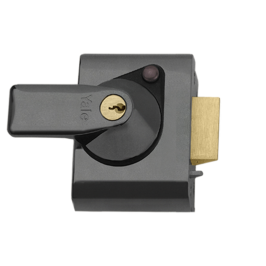 YALE PBS1 & PBS2 Auto Deadlocking Nightlatch - 40mm DMG CASE - PB CYL Visi