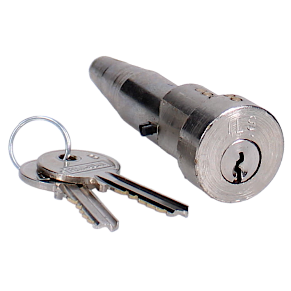 ILS Lock Sys FDM004 Round Cylinder Bullet Lock 83mm x 25mm x 29mm - FDM.004-B KA CP