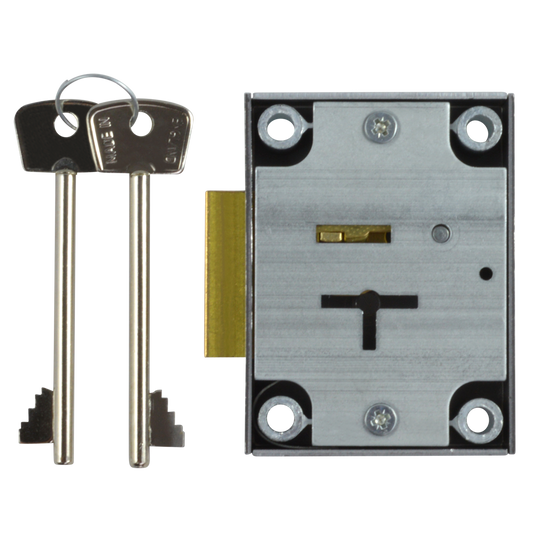 L&F 2802 Safe Lock - ZP 7 Lever Slam Lock