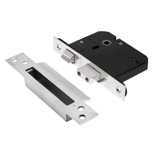 ASEC Vital BS 5 Lever Mortice Sashlock - 76mm SSS