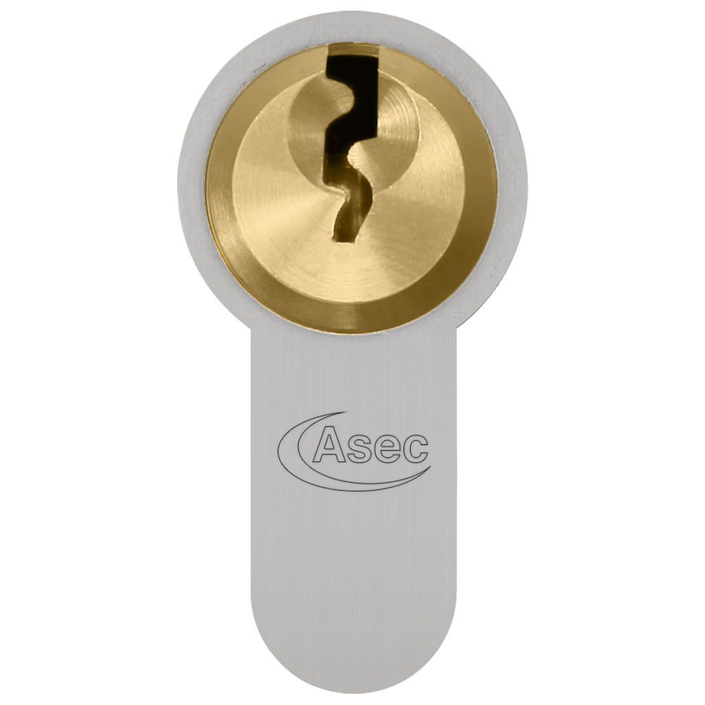 ASEC Vital 6 Pin Double Euro Dual Finish Snap Resistant Cylinder - 90mm 35/55 (30/10/50)
