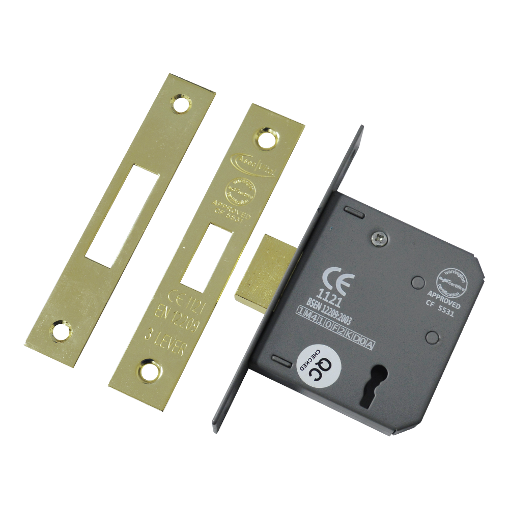 ASEC Vital 3 Lever Deadlock - 65mm PB
