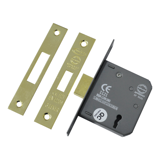 ASEC Vital 3 Lever Deadlock - 65mm PB