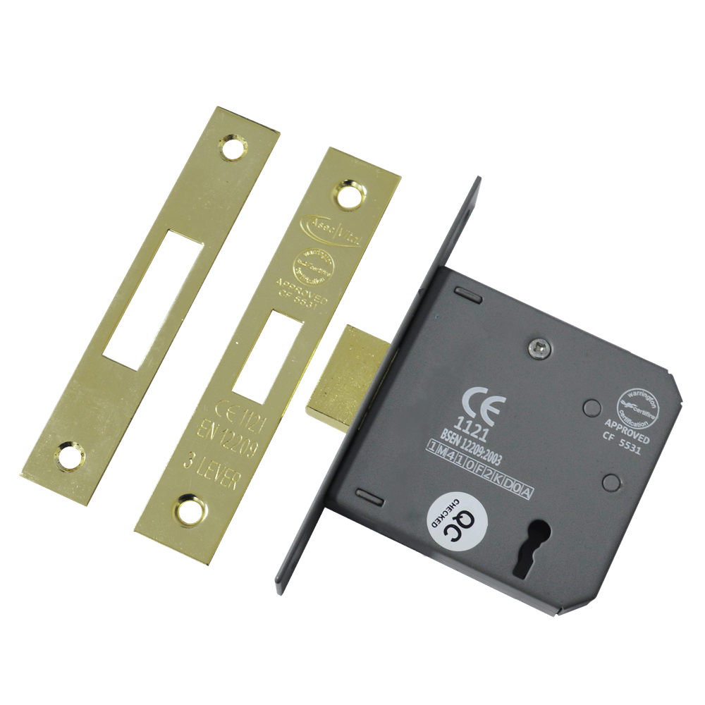 ASEC Vital 3 Lever Deadlock - 75mm PB