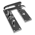 ASEC Vital Victorian Plate Mounted Straight Lever Furniture - 150mm CP Bathroom