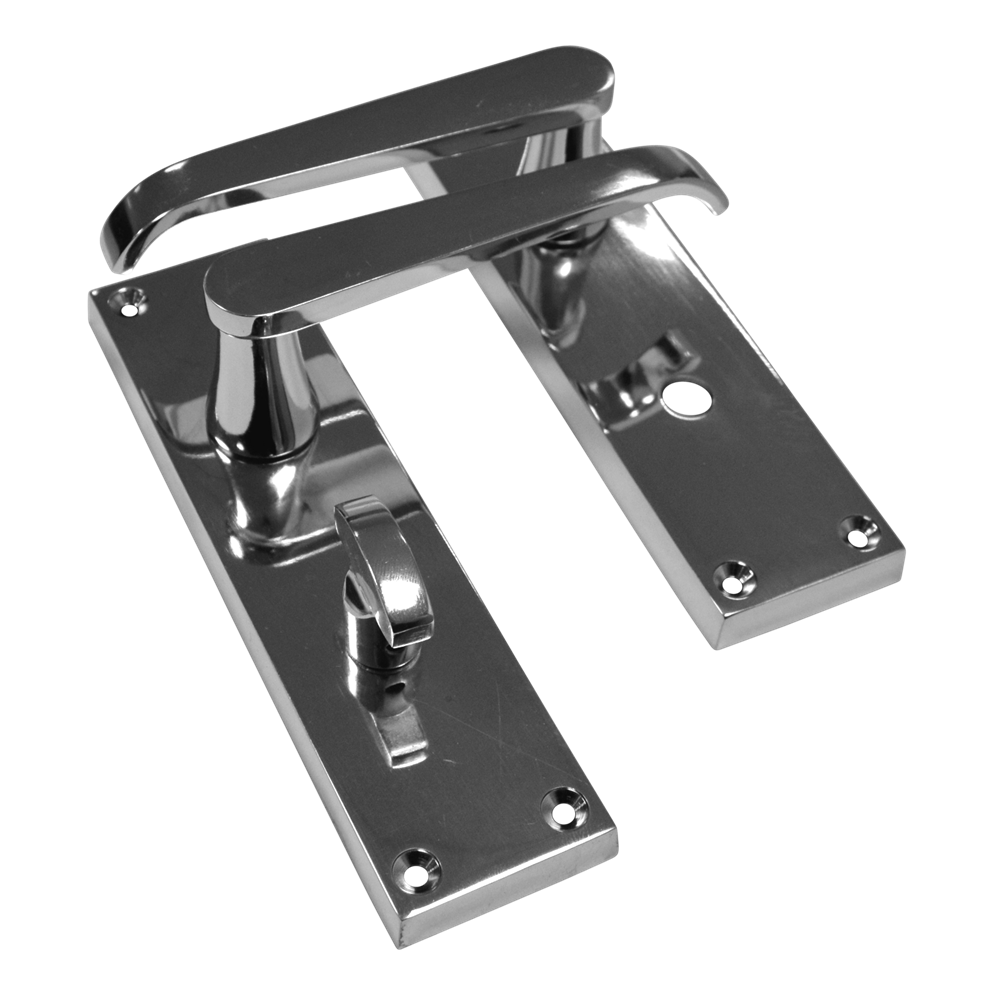 ASEC Vital Victorian Plate Mounted Straight Lever Furniture - 150mm CP Bathroom