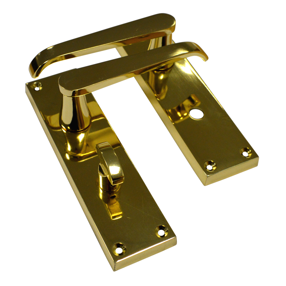 ASEC Vital Victorian Plate Mounted Straight Lever Furniture - 150mm PB Bathroom