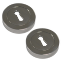 ASEC Vital Concealed Fixing Escutcheon - Lock CP